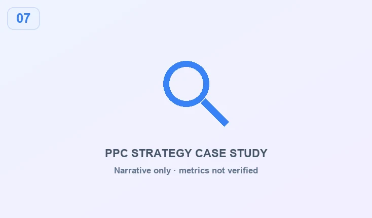 Neutral placeholder for the Food-Industry B2B PPC strategy case study (no verified metrics)