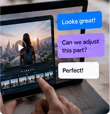 Step 5: client review and revisions